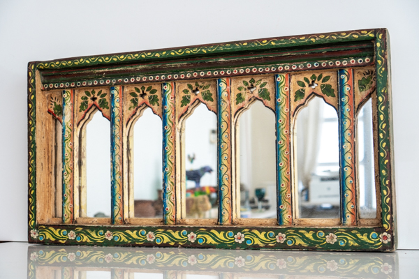 Wooden Jharokha Mirror 7