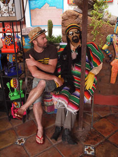 Meeting the locals..