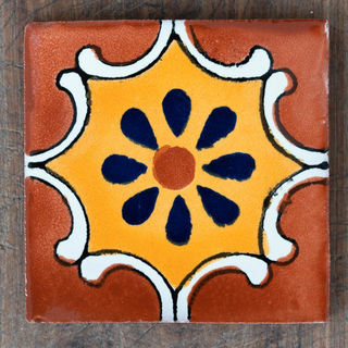 Arabesque Tile Brown