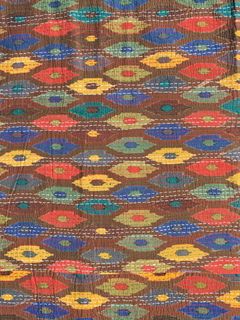 Earth Kantha Quilt