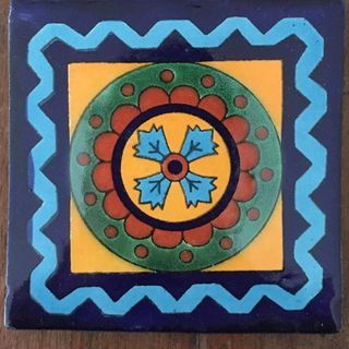 Circulo Puebla Tile