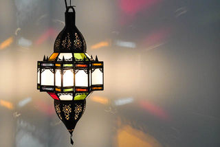 Mkanta Lantern Large Colourful
