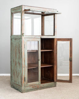 Malana Antique Display Tallboy