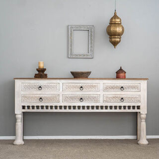 Indali Console White