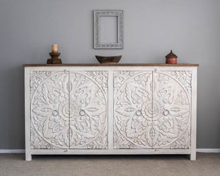 Mandala Sideboard Large White