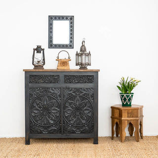 Goa Sideboard Medium Charcoal