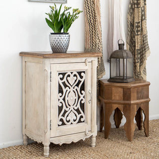 Harper Bedside Table White