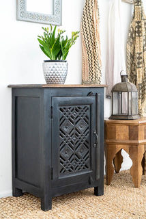 Ananya Bedside Table Charcoal