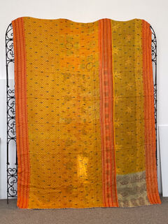 Vintage Kantha Quilt 11