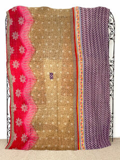 Vintage Kantha Quilt 27