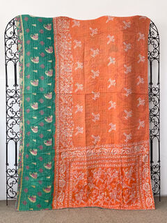 Vintage Kantha Quilt 28