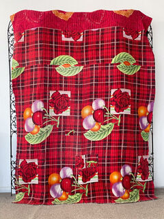 Vintage Kantha Quilt 43