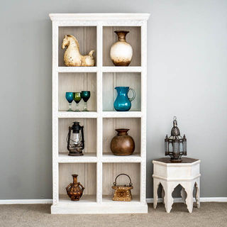 Ahana Display Cabinet White