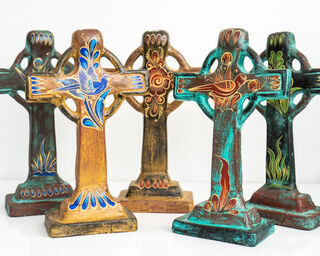 Large Standing Mexican Cross