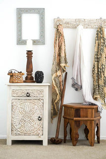 Goa Bedside Table CHOOSE YOUR COLOUR