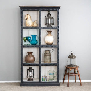 Ahana Display Cabinet Charcoal