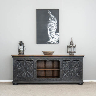 Aura TV Cabinet or Sideboard Charcoal