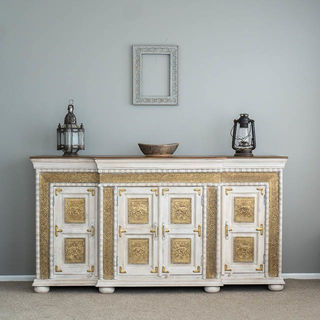 Brass Elephant Sideboard