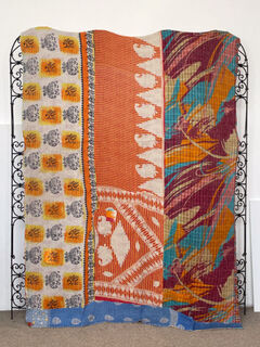 Vintage Kantha Quilt 65