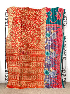 Vintage Kantha Quilt 68