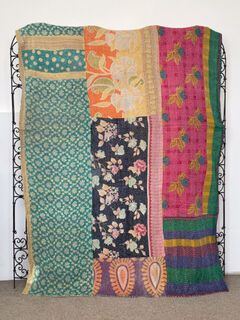 Vintage Kantha Quilt 73