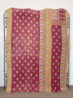 Vintage Kantha Quilt 84