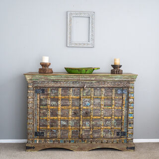 Vintage Pittarah Brass Sideboard