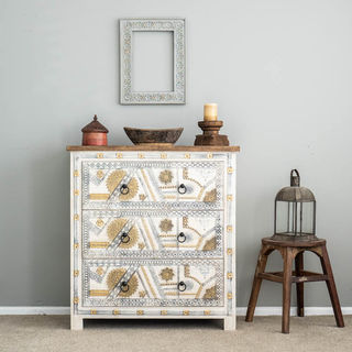 India Brass Drawers