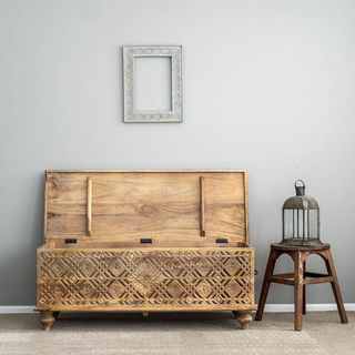 Ananya Blanket Box Natural