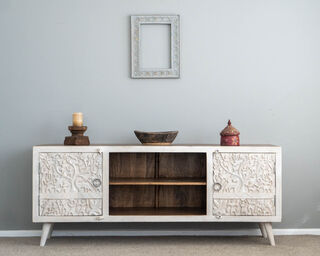 Tribal TV Cabinet Elegant