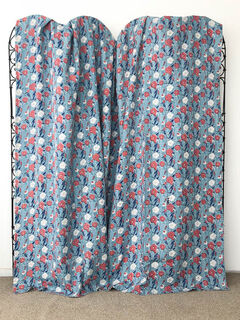 Blue Cottage Kantha Quilt