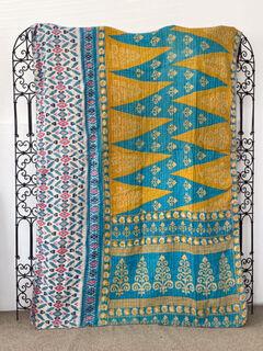 Vintage Kantha Quilt 103