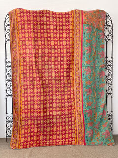 Vintage Kantha Quilt 104
