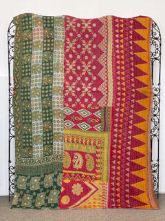 Vintage Kantha Quilt 105