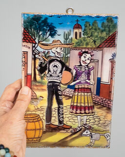 Medium Day of the Dead Plaque 1