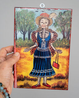 Medium Day of the Dead Plaque 3