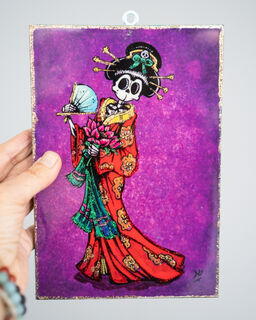 Medium Day of the Dead Plaque 46