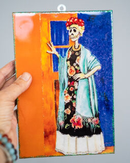 Medium Day of the Dead Plaque 47