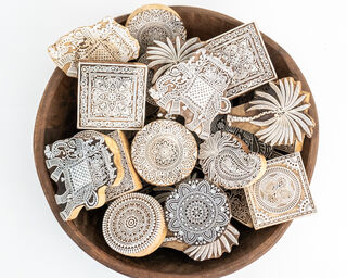 Indian Block Printing Random Blocks