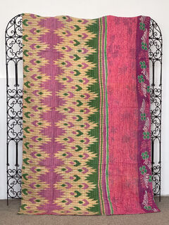 Vintage Kantha Quilt 110