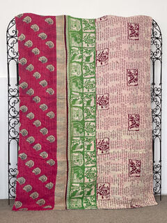 Vintage Kantha Quilt 111