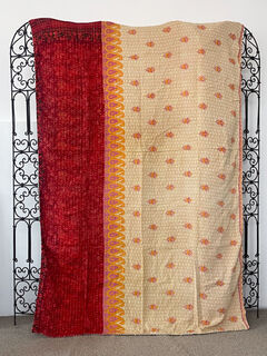 Vintage Kantha Quilt 120