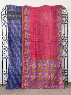 Vintage Kantha Quilt 121