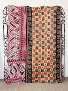 Vintage Kantha Quilt 122