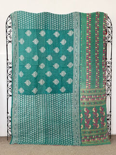 Vintage Kantha Quilt 133