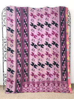 Vintage Kantha Quilt 147
