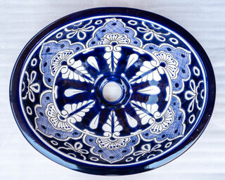 Medium Talavera Hand Basin 2