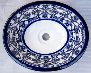 Medium Talavera Hand Basin 60