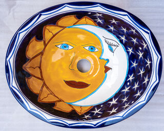 Medium Talavera Hand Basin 61