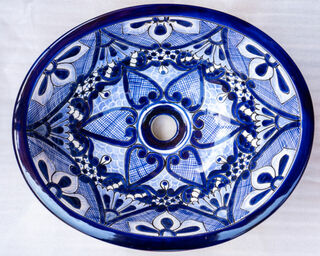 Medium Talavera Hand Basin 73